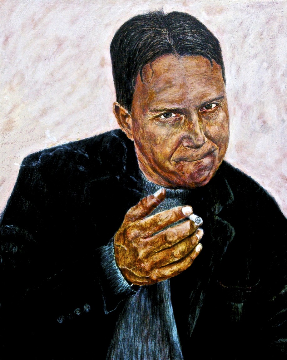 Portrait of My Brother, oil on canvas, 50 x 40 cm