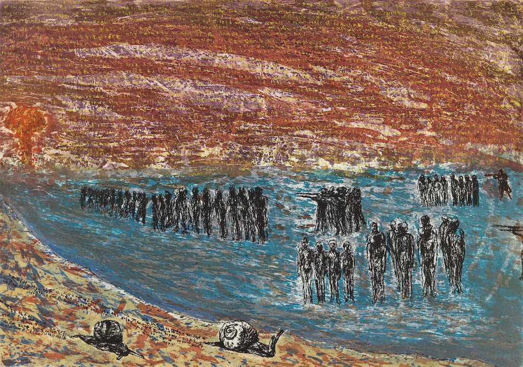 History is a Nightmare from Which I am Trying to Awake (a visual interpretation of chapter two of Joyce's Ulysses created for a GSD exhibition that marks hundred years to the publication of the book, see artist's statement)